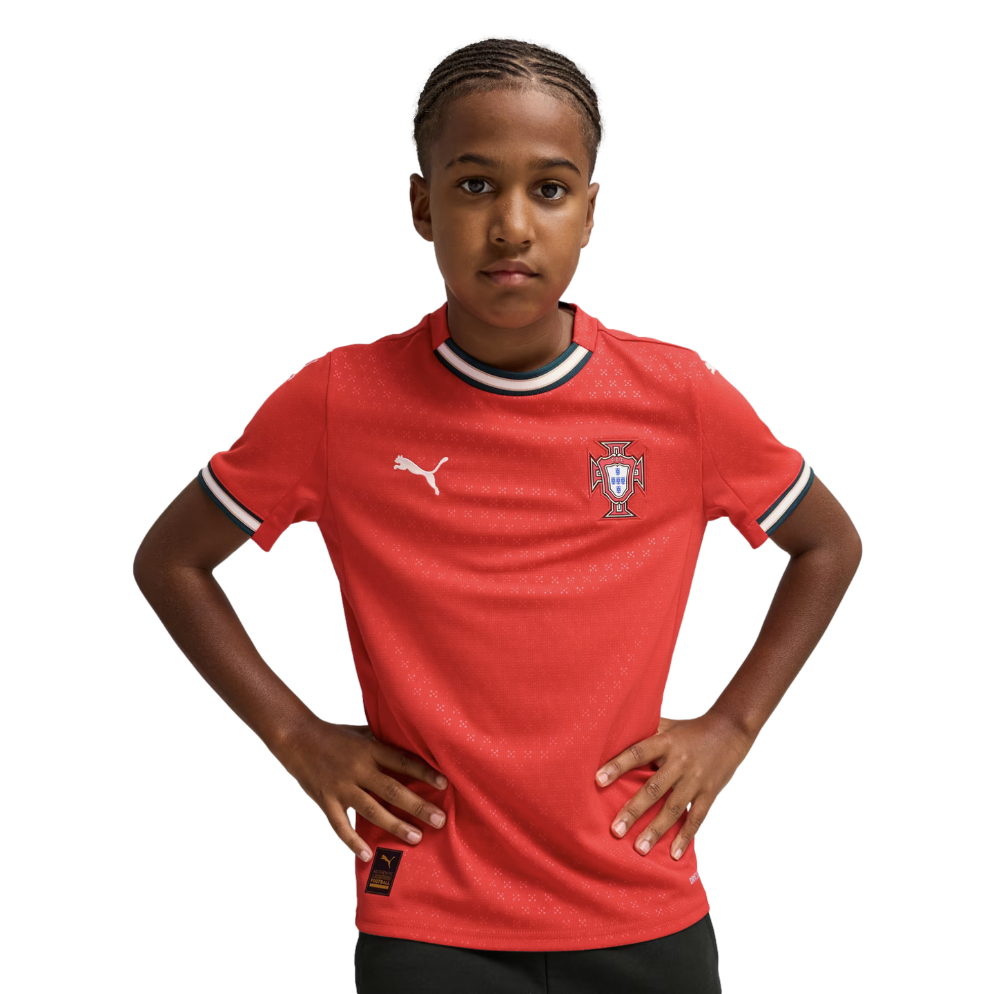 Puma Portugal 2025 Youth Home Jersey 779193-01