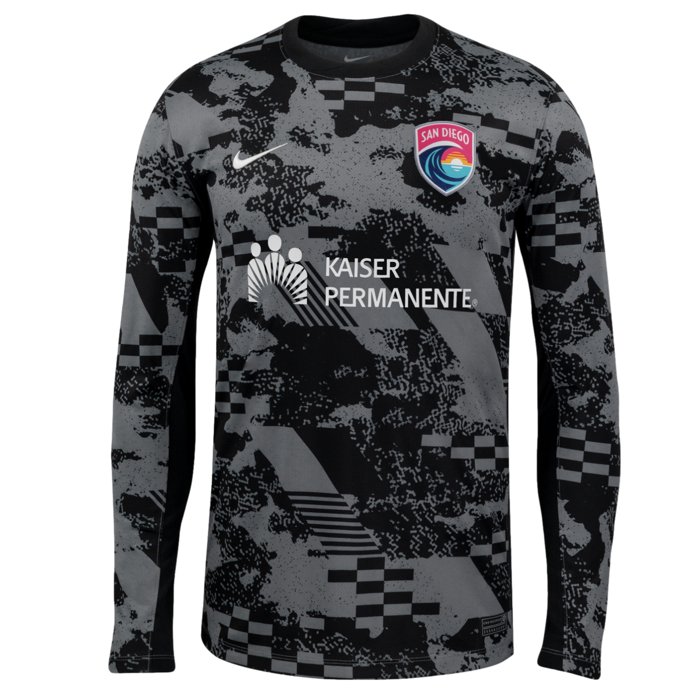 San Diego Wave 2026 Goalkeeper Jersey Soccer J000574-SDWF Black