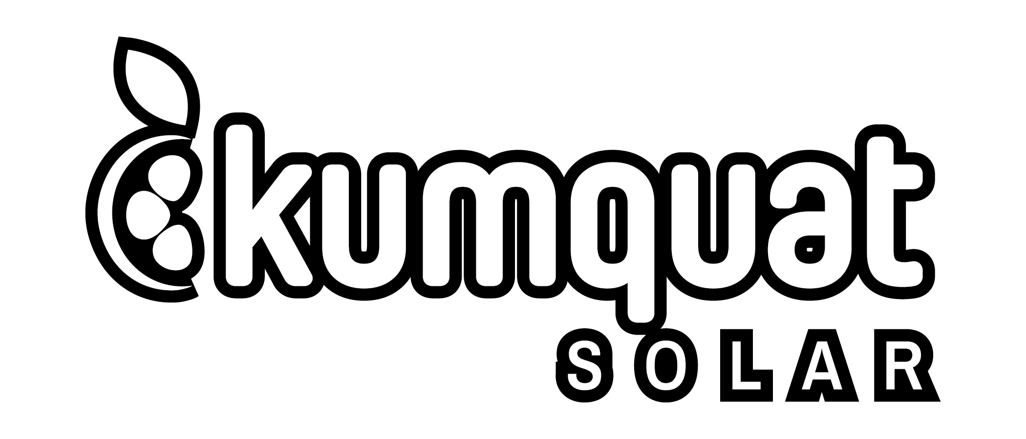 Kumquat Sponsor Logo - White (Solar)