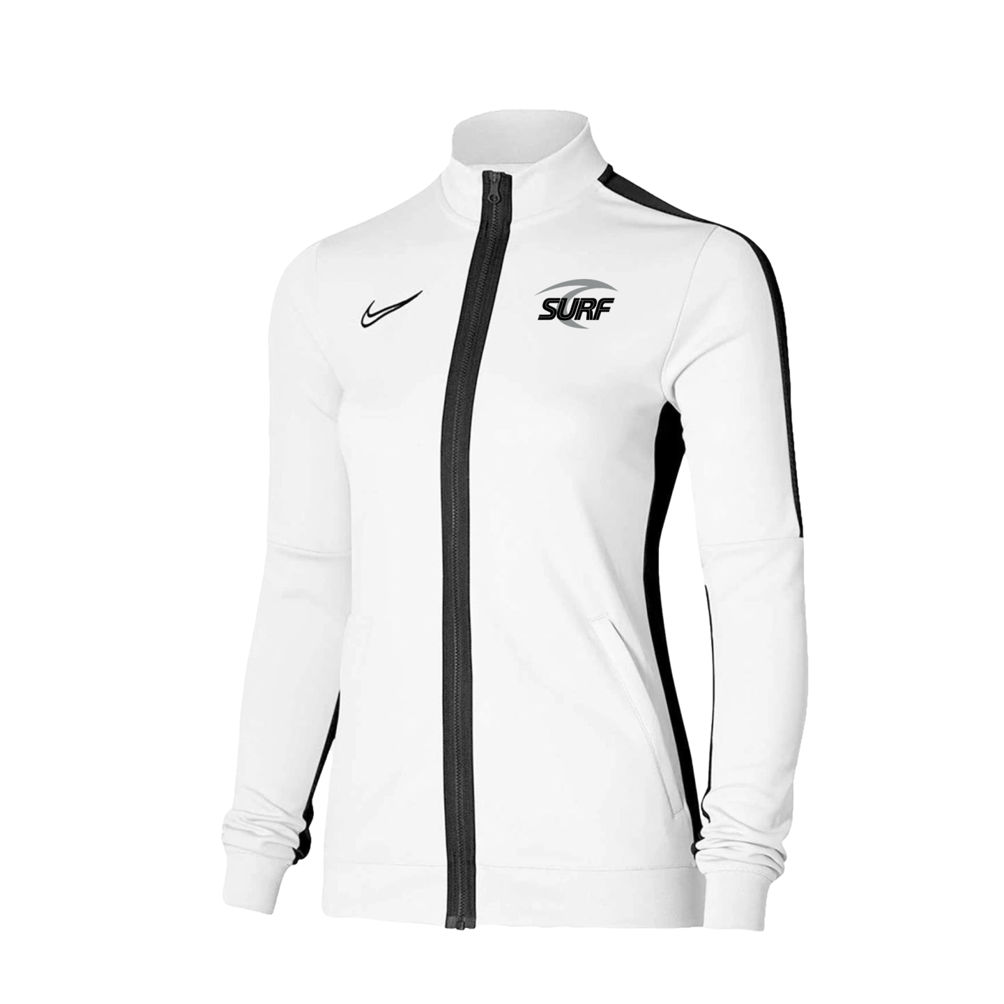 Coach 2025 Nike Academy 23 Womens Knit Track Jacket - White