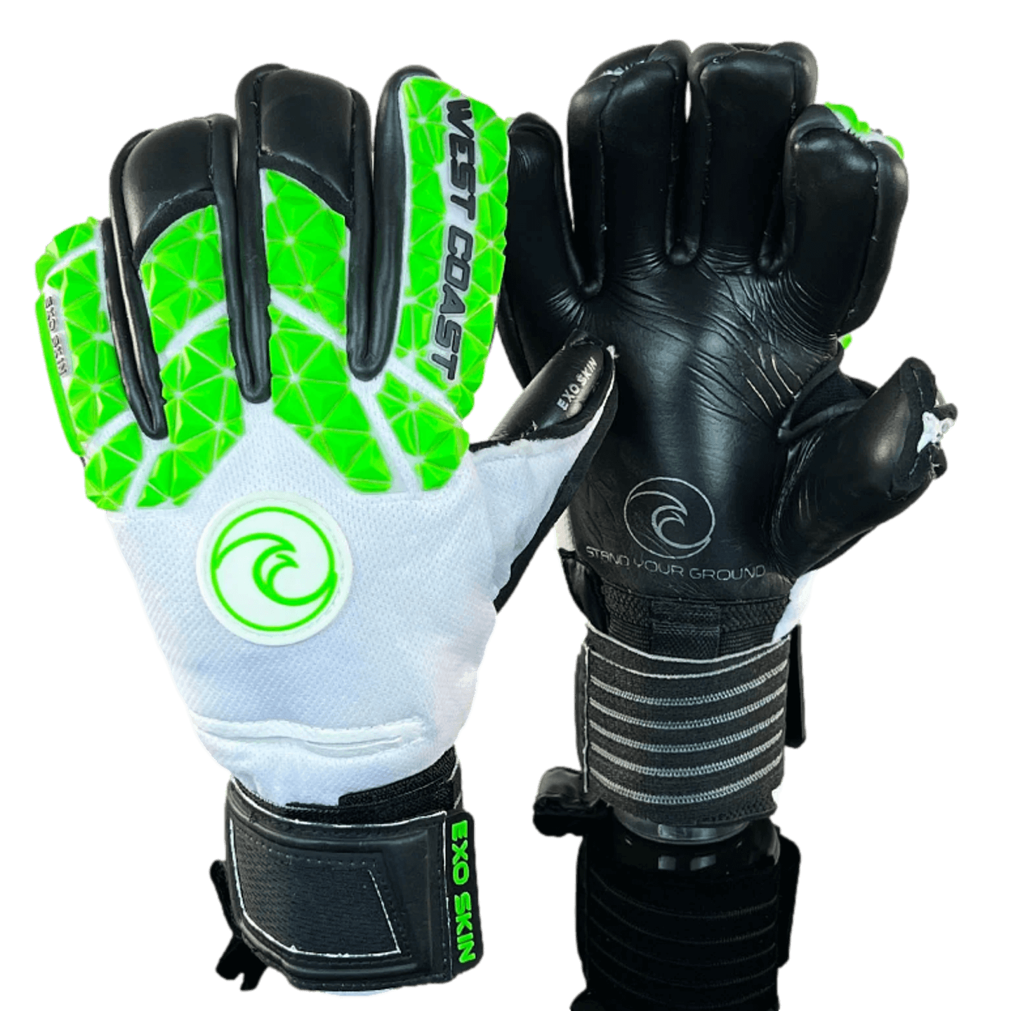 West Coast Quantum Exo Toxic Goalkeeper Gloves GL-QE-TX