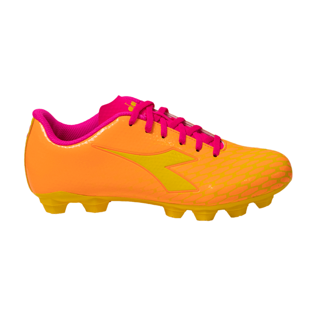 Diadora SMU Cattura LPU Youth Soccer Cleats - Orange