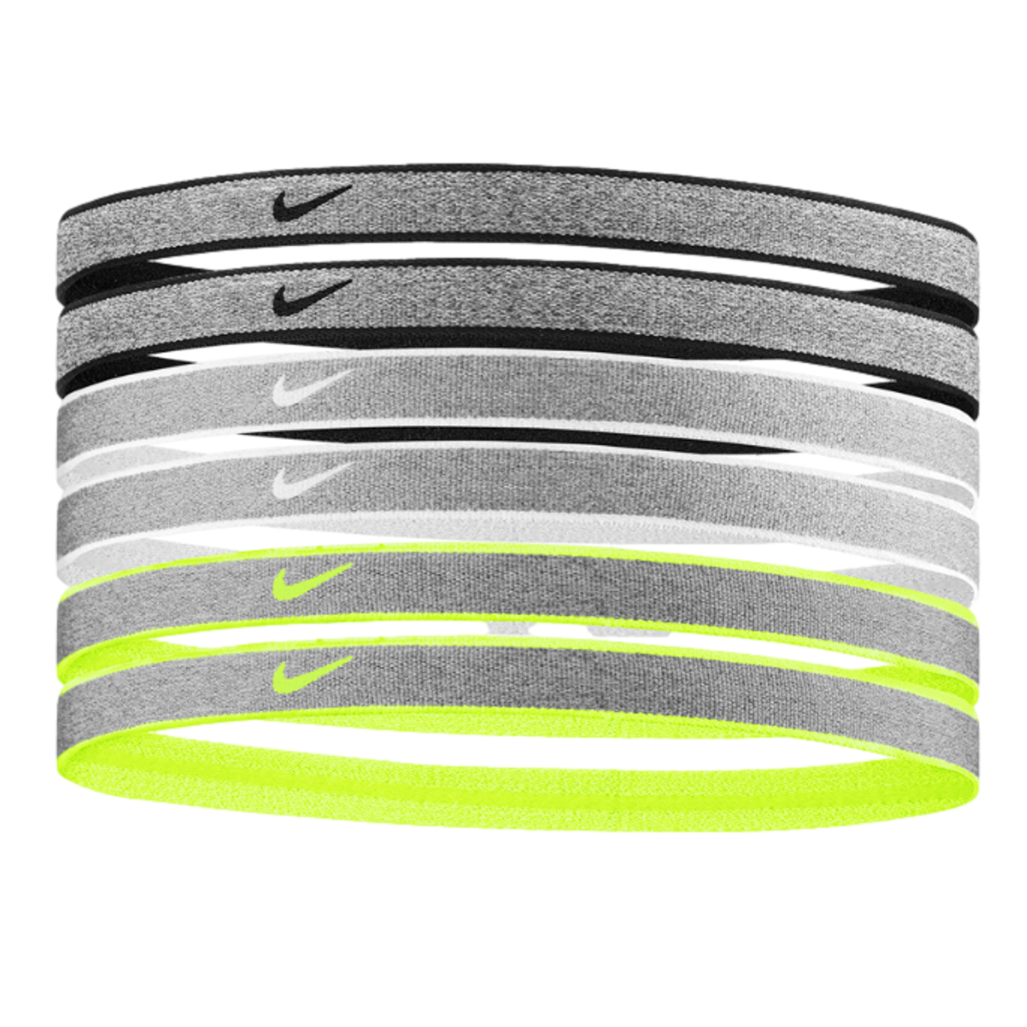 Nike Heathered Headbands (6 pk) N.000.3179.095