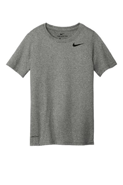 Nike Dri-FIT Legend Youth Tee - Carbon Heather