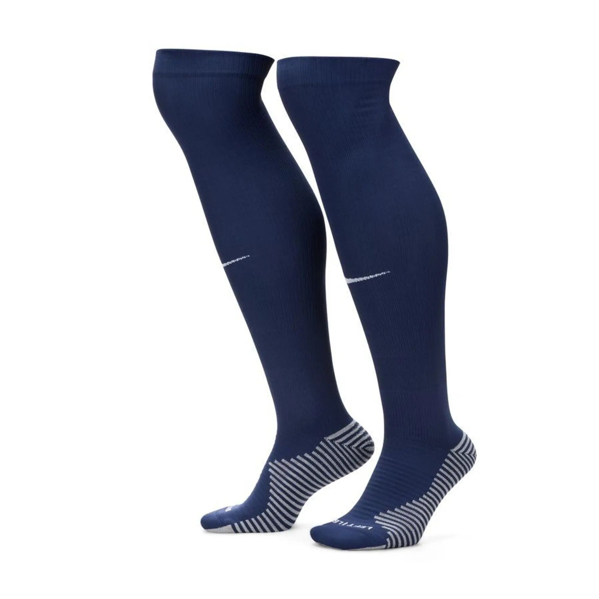 Nike Strike Knee High Sock - Midnight Navy (White)