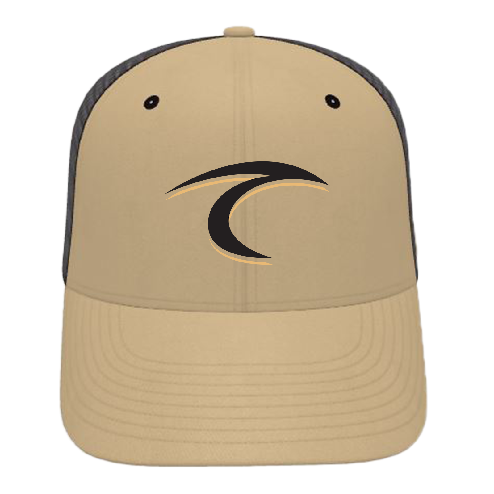 Nike Surf Team Rise Custom Trucker Hat - Gold/Black
