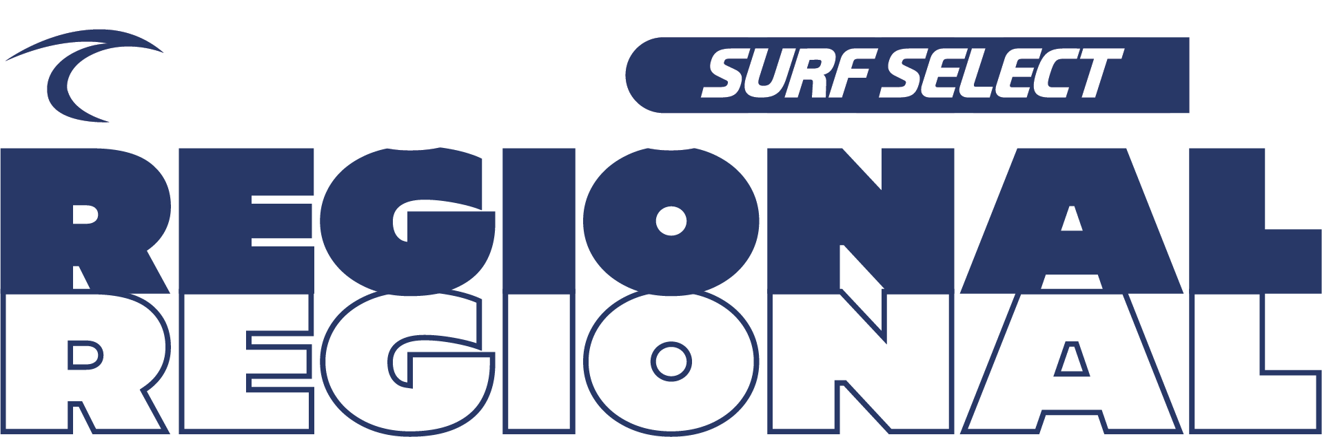 Surf Select 2026 Regional Logo - Blue/White - Select