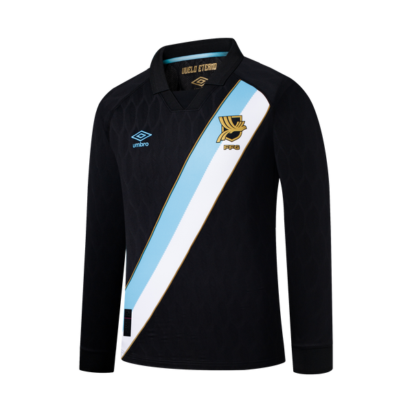 Guatemala 2026 Long Sleeve Away Jersey Soccer GUALS526102-BK1 Black
