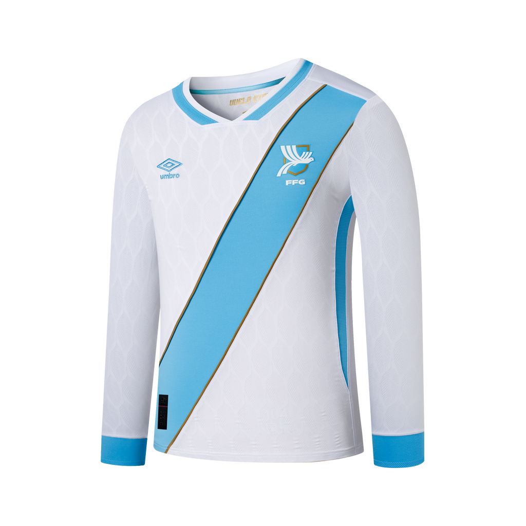 Guatemala 2026 Long Sleeve Home Jersey Soccer GUALS526101-WH1 White