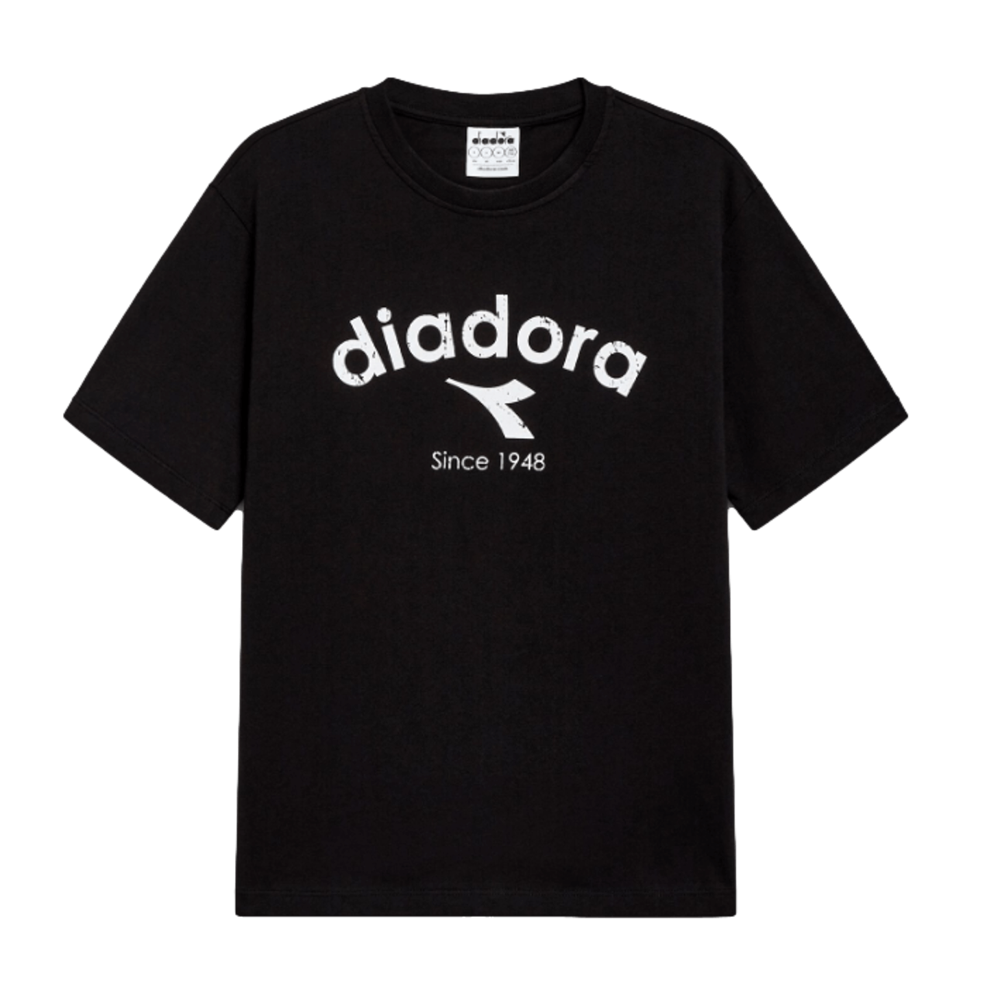 Camiseta de manga corta con logotipo deportivo de Diadora