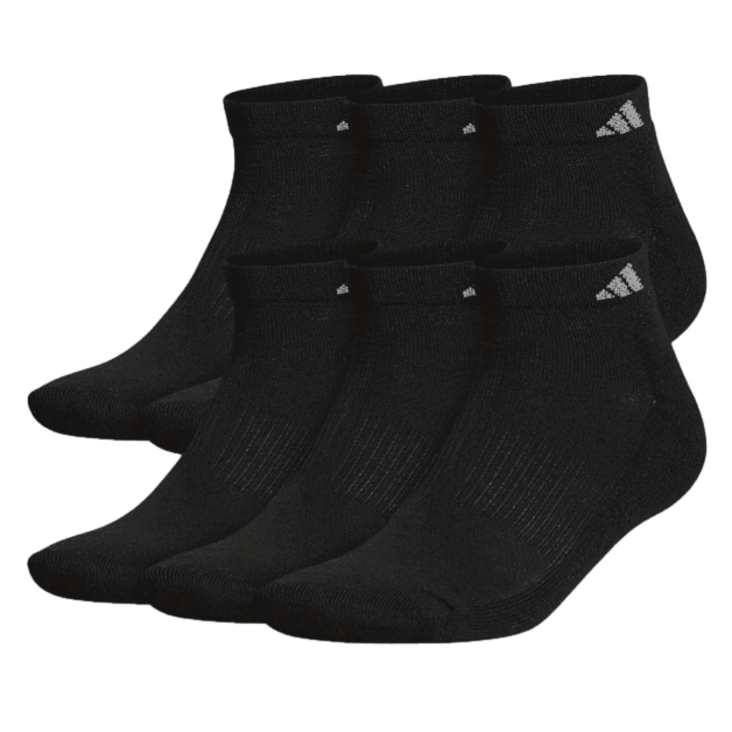 Calcetines bajos acolchados deportivos de Adidas (paquete de 6)