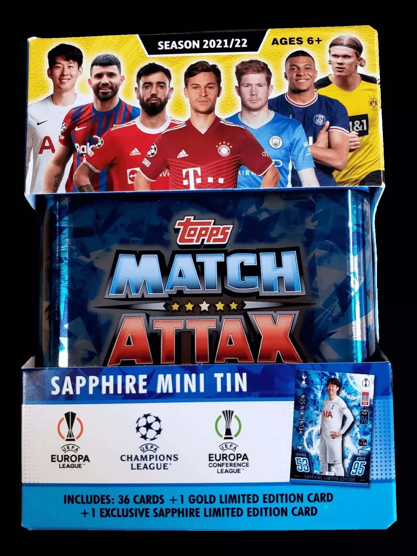 Topps 2021/22 UEFA Champions League Match Attax Mini Gemstone Tin