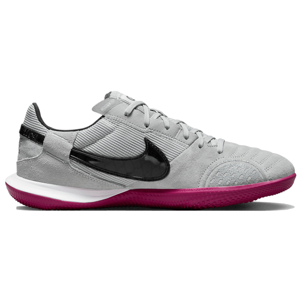 Nike Streetgato Indoor Soccer Court Shoes - Grey / Purple