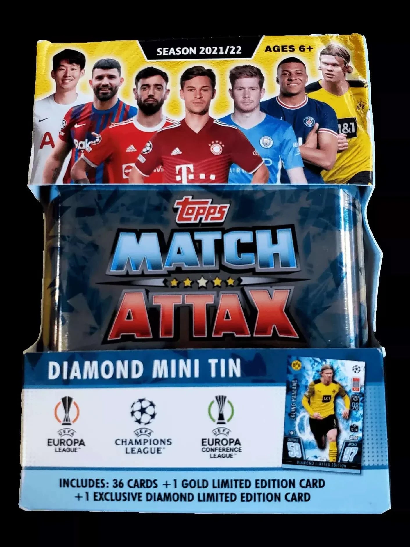 Topps 2021/22 UEFA Champions League Match Attax Mini Gemstone Tin