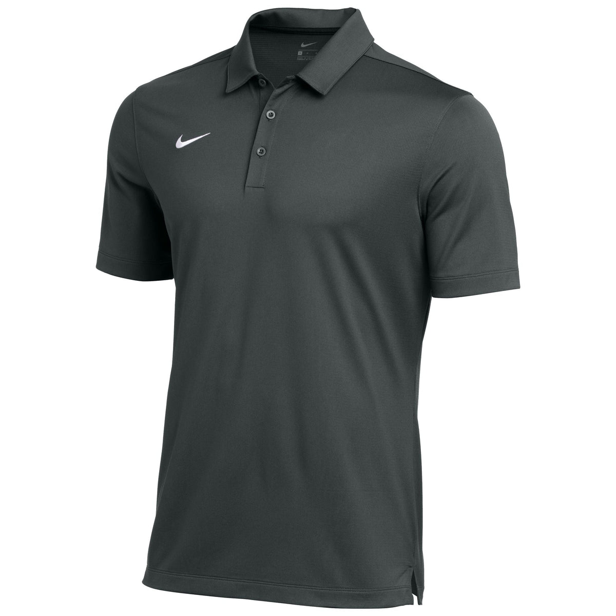 (NIKE-CI4470-060) Camiseta tipo polo Nike [ANTRACITA/BLANCO]