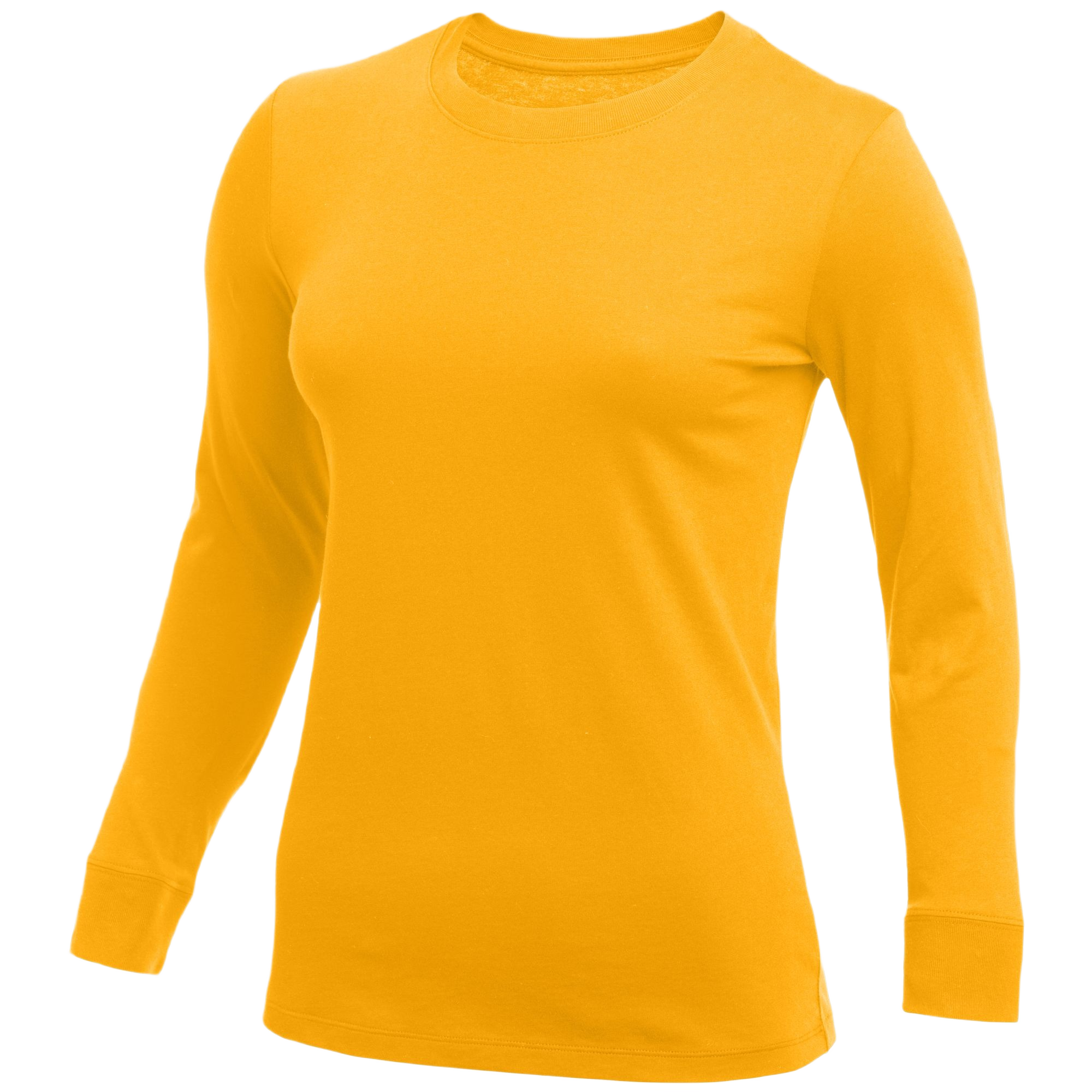 Nike Women's Cotton L/S T-Shirt - Black