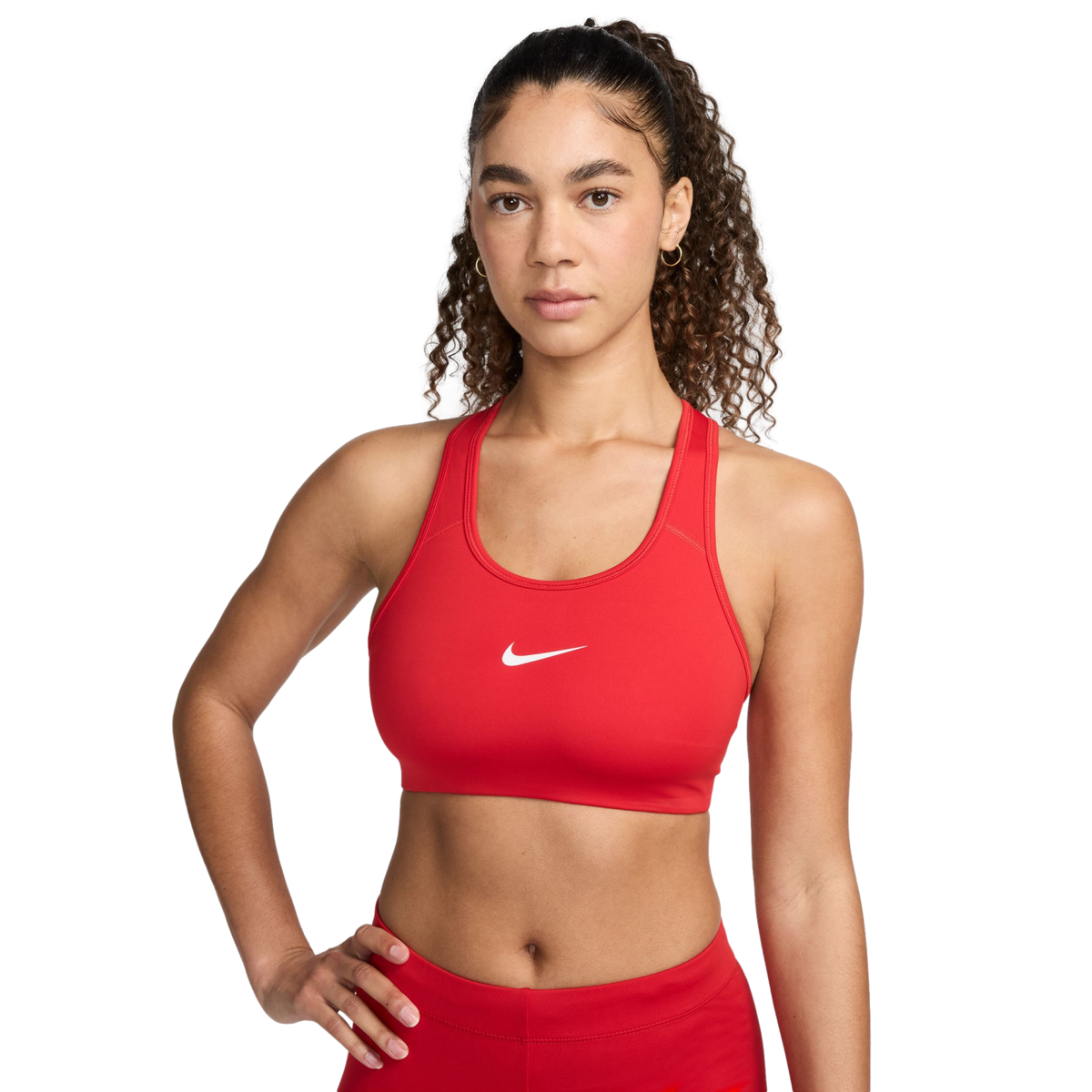 Nike Swoosh Sports Bra 2.0 -Red