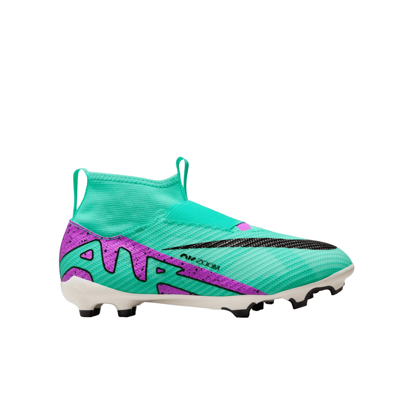 Botas de fútbol para terreno firme Nike Zoom Mercurial Superfly 9 Pro para jóvenes