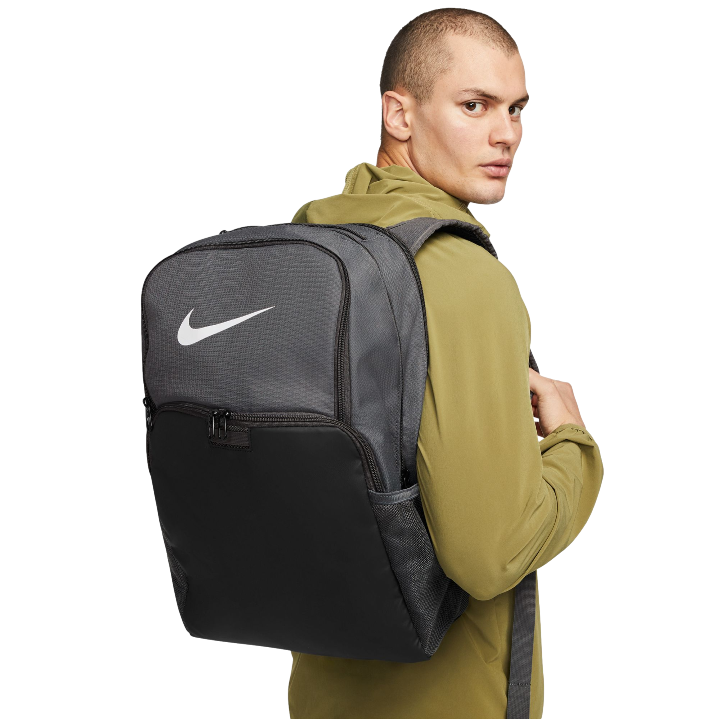 Nike Brasilia 9.5 Backpack - Grey