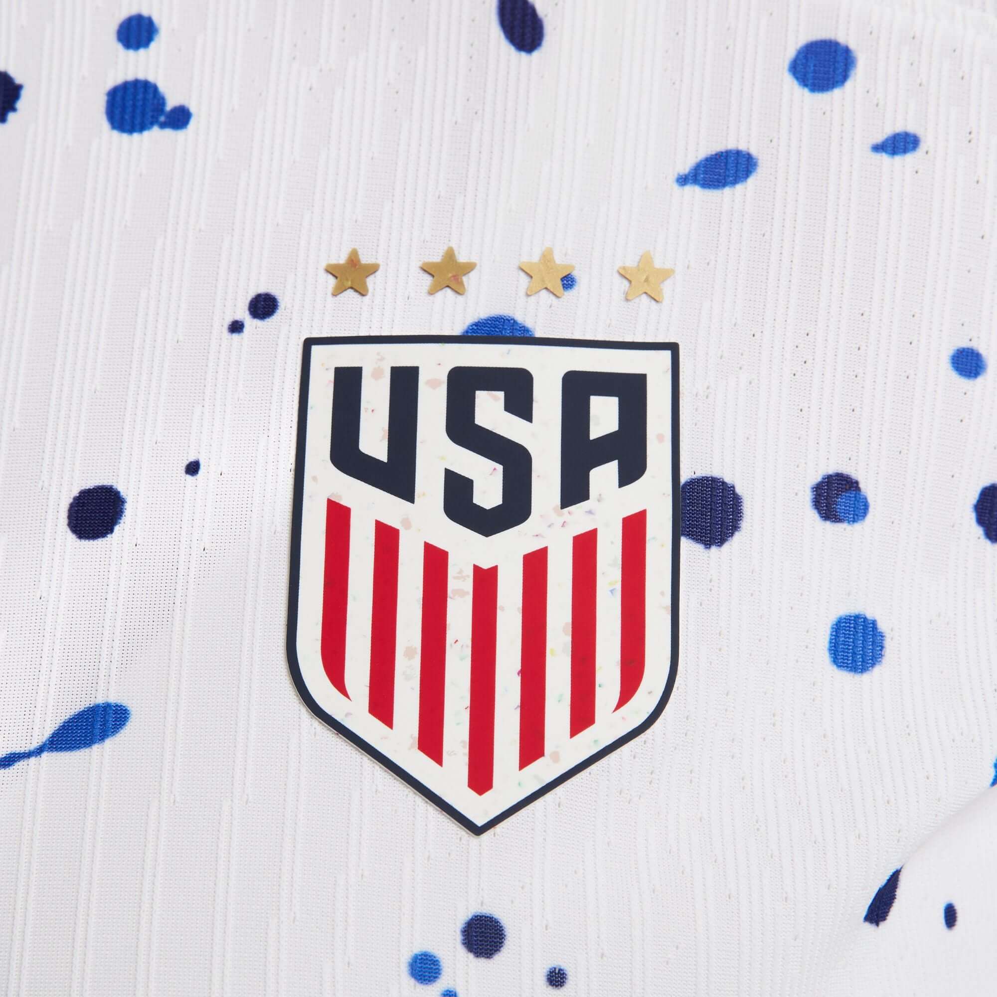 Camiseta de local auténtica de 4 estrellas de Nike USA 2023 para mujer