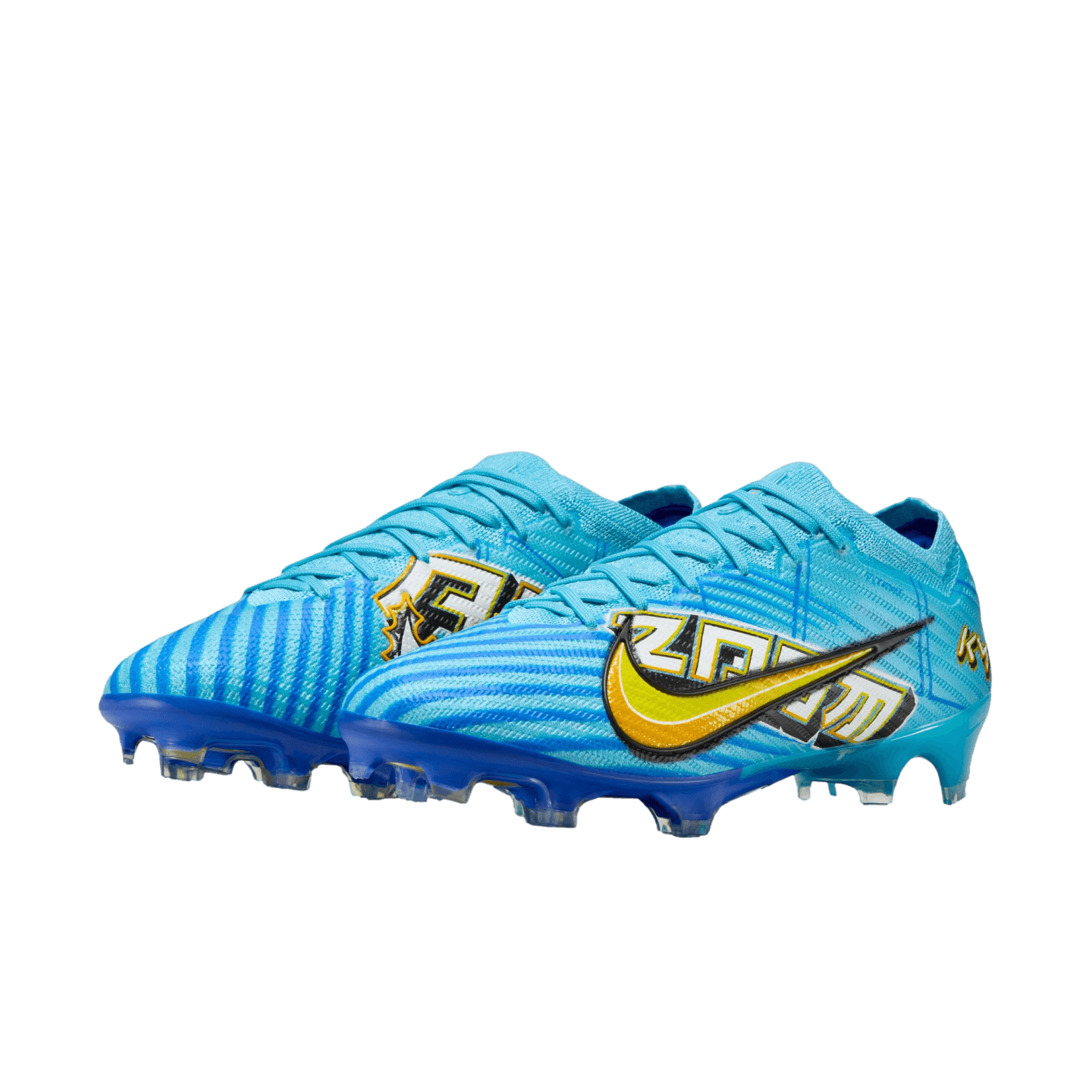 Nike Zoom Mercurial Vapor 15 Elite KM Mbappe Firm Ground Cleats DR9996-400