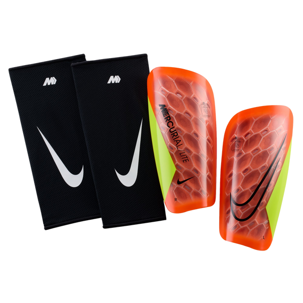 Nike Mercurial Lite Shin Guards Soccer DV1771-830 Orange