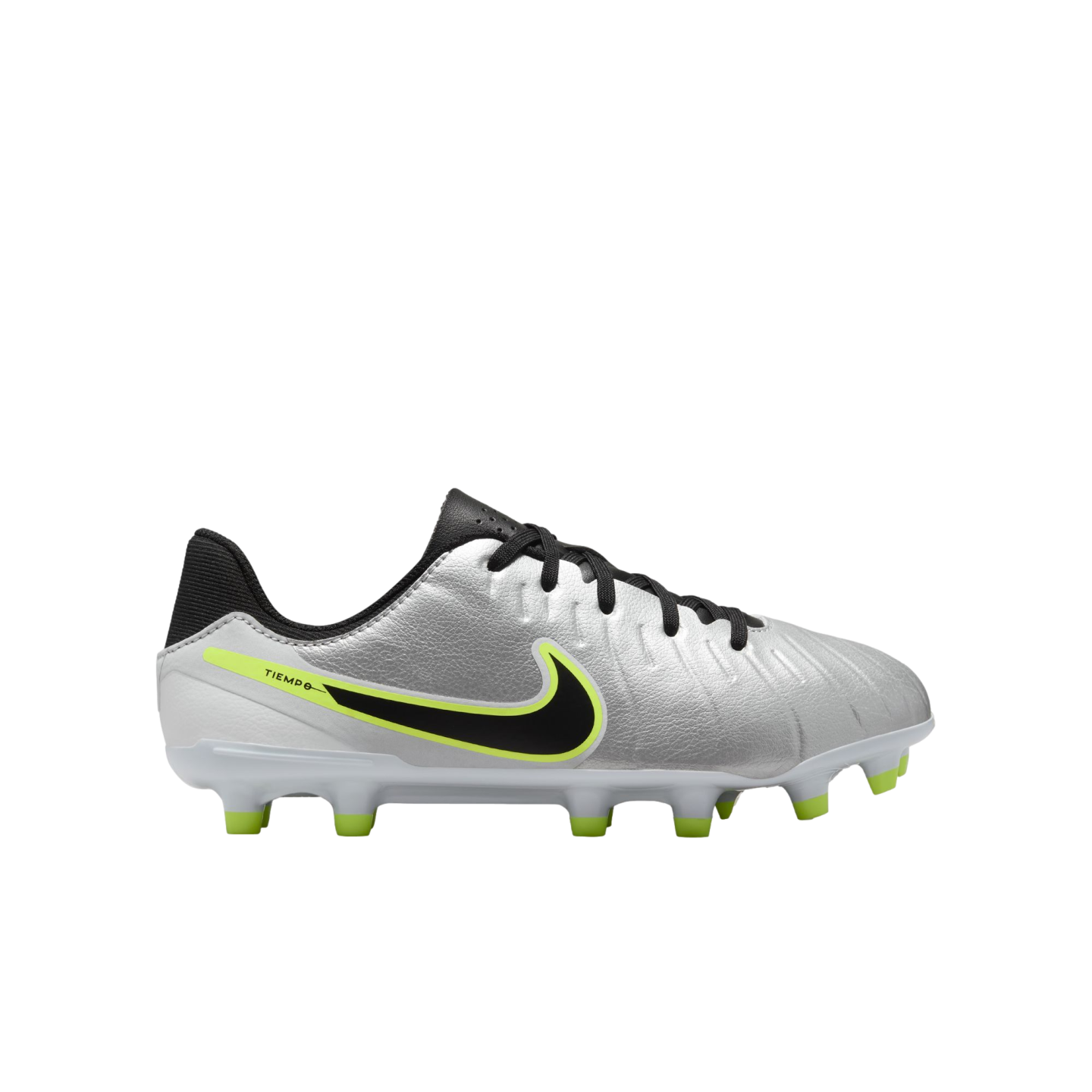 Botas de fútbol para terreno firme para jóvenes Nike Tiempo Legend 10 Academy