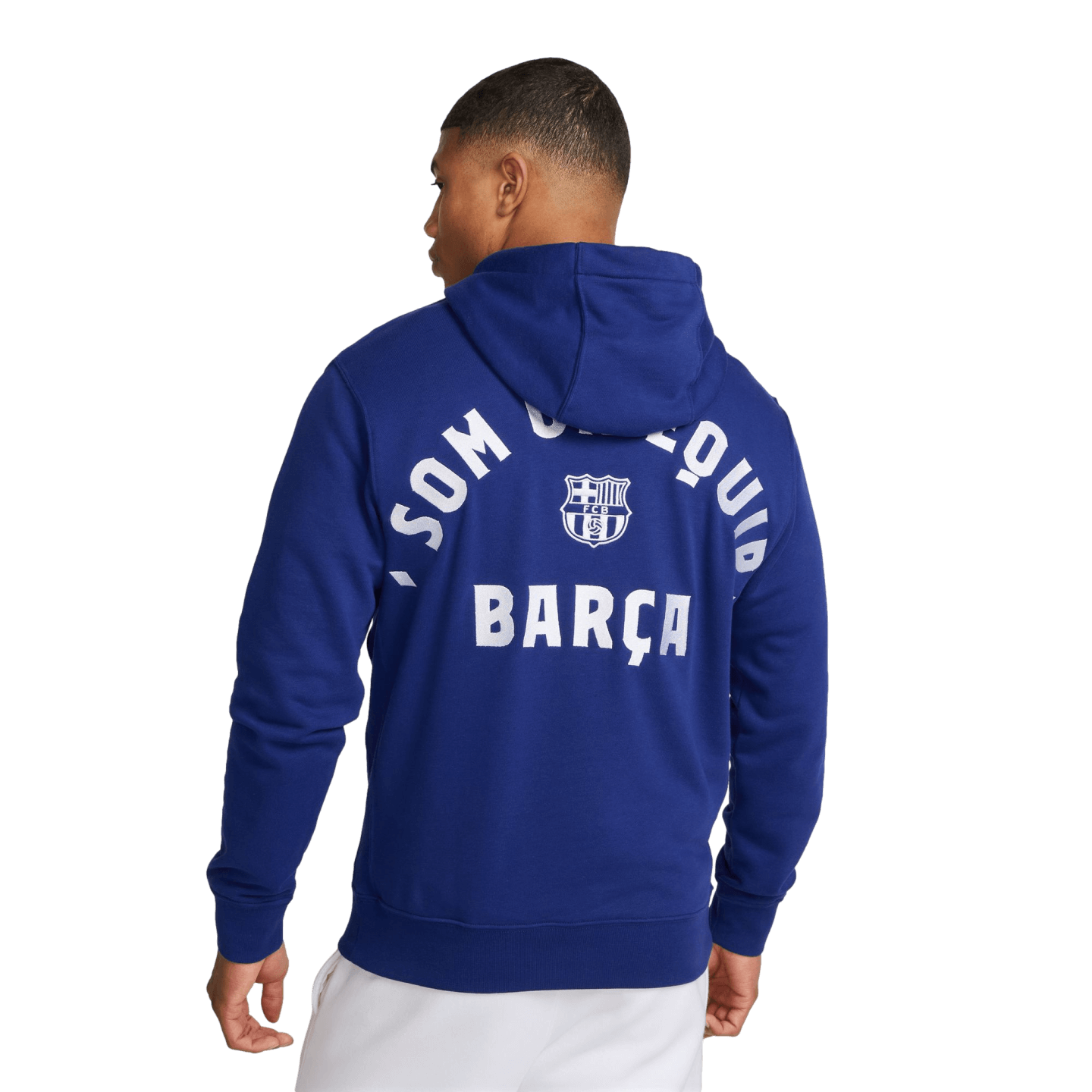 Nike Barcelona Club Fleece French Terry Pullover Hoodie