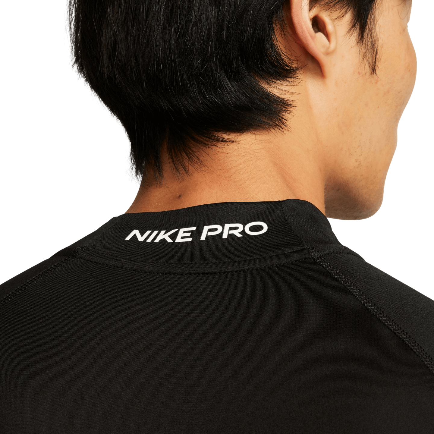 Nike Pro Mock Neck Long Sleeve Tee