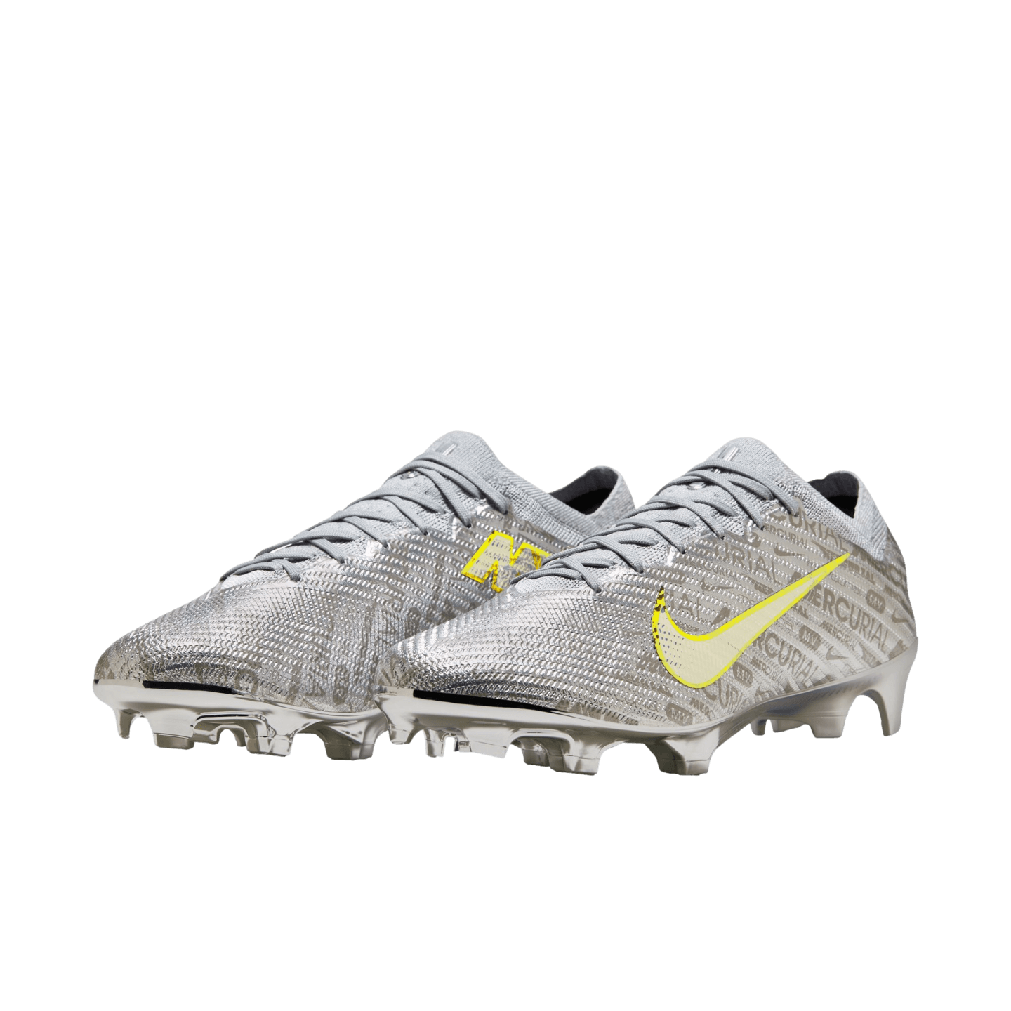 Nike Zoom Mercurial Vapor 15 Elite XXV SE FG Cleats Silver/Blue Nike Zoom Mercurial Vapor 15 Elite XXV SE FG Cleats Silver/Blue