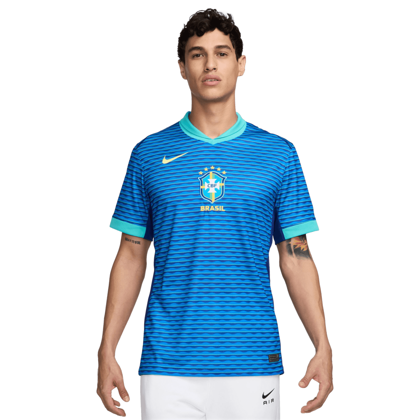 Camiseta de visitante Nike de Brasil 2024