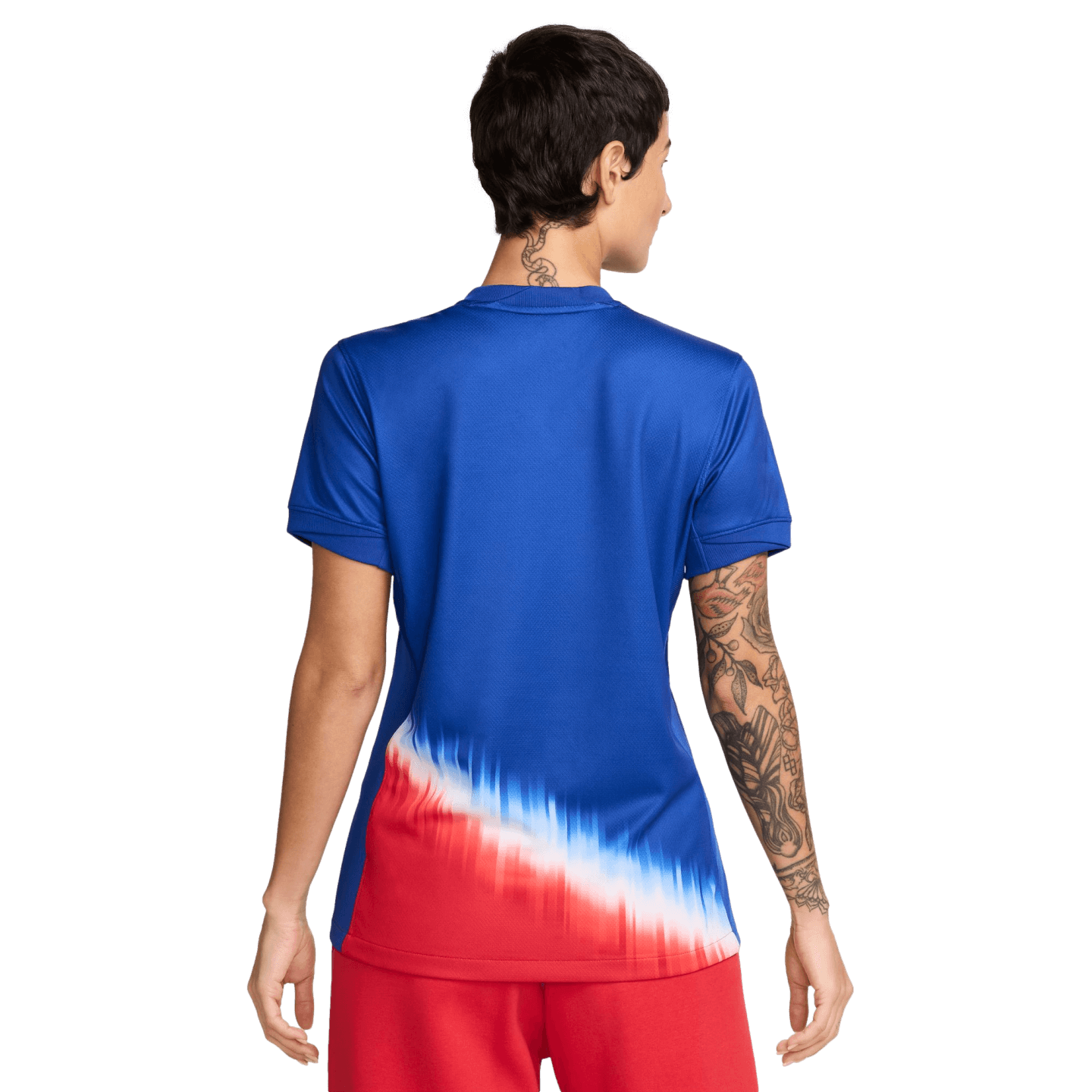 Camiseta de visitante Nike USA 2024 4 estrellas para mujer