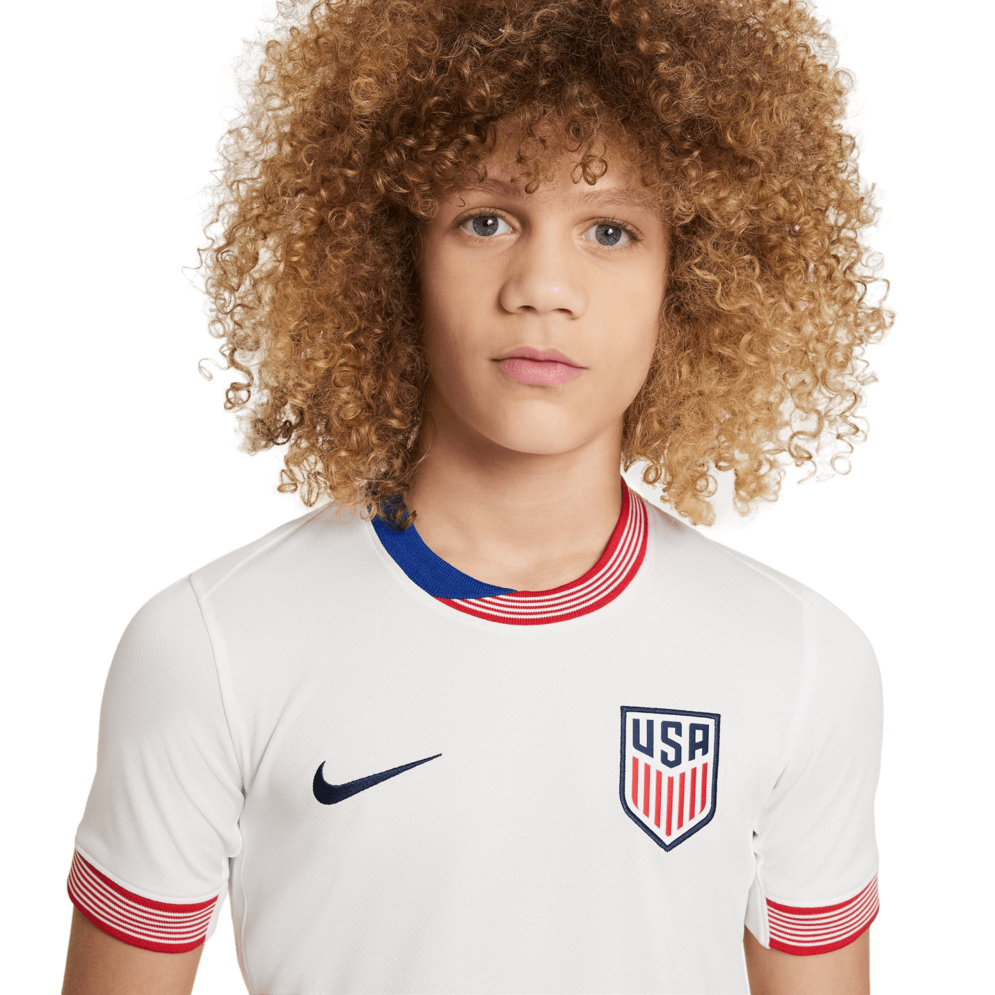 Nike USA 2024 Youth Home Jersey