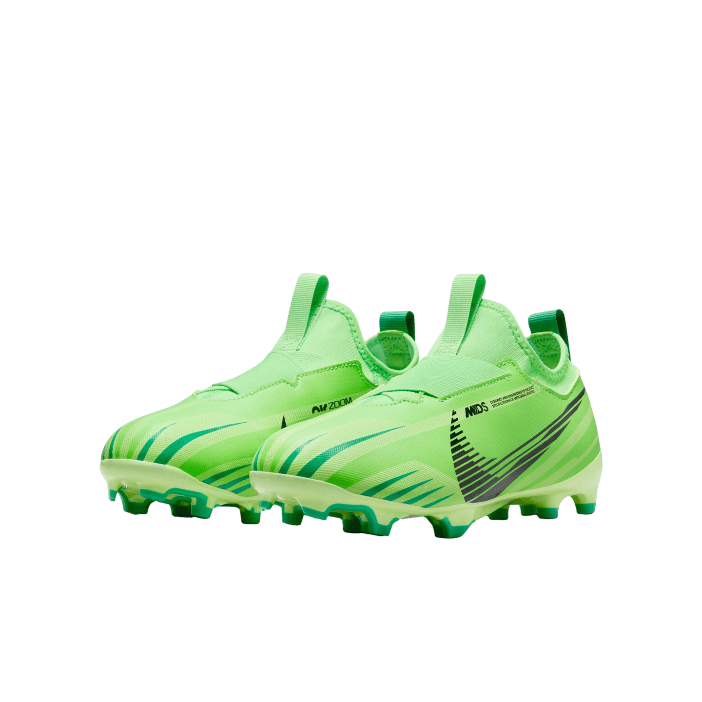 Botas de fútbol Nike Mercurial Vapor 15 Academy MDS para jóvenes de caucho firme