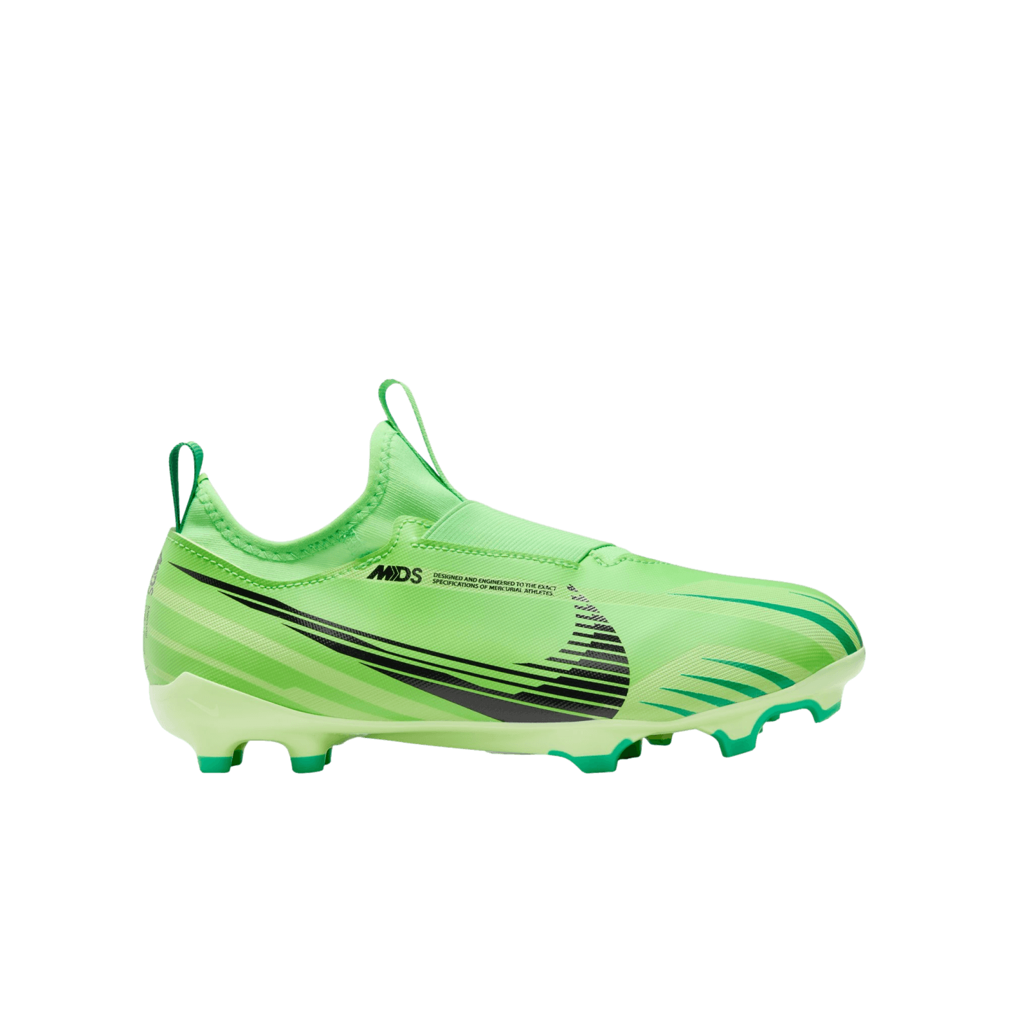 Botas de fútbol Nike Mercurial Vapor 15 Academy MDS para jóvenes de caucho firme