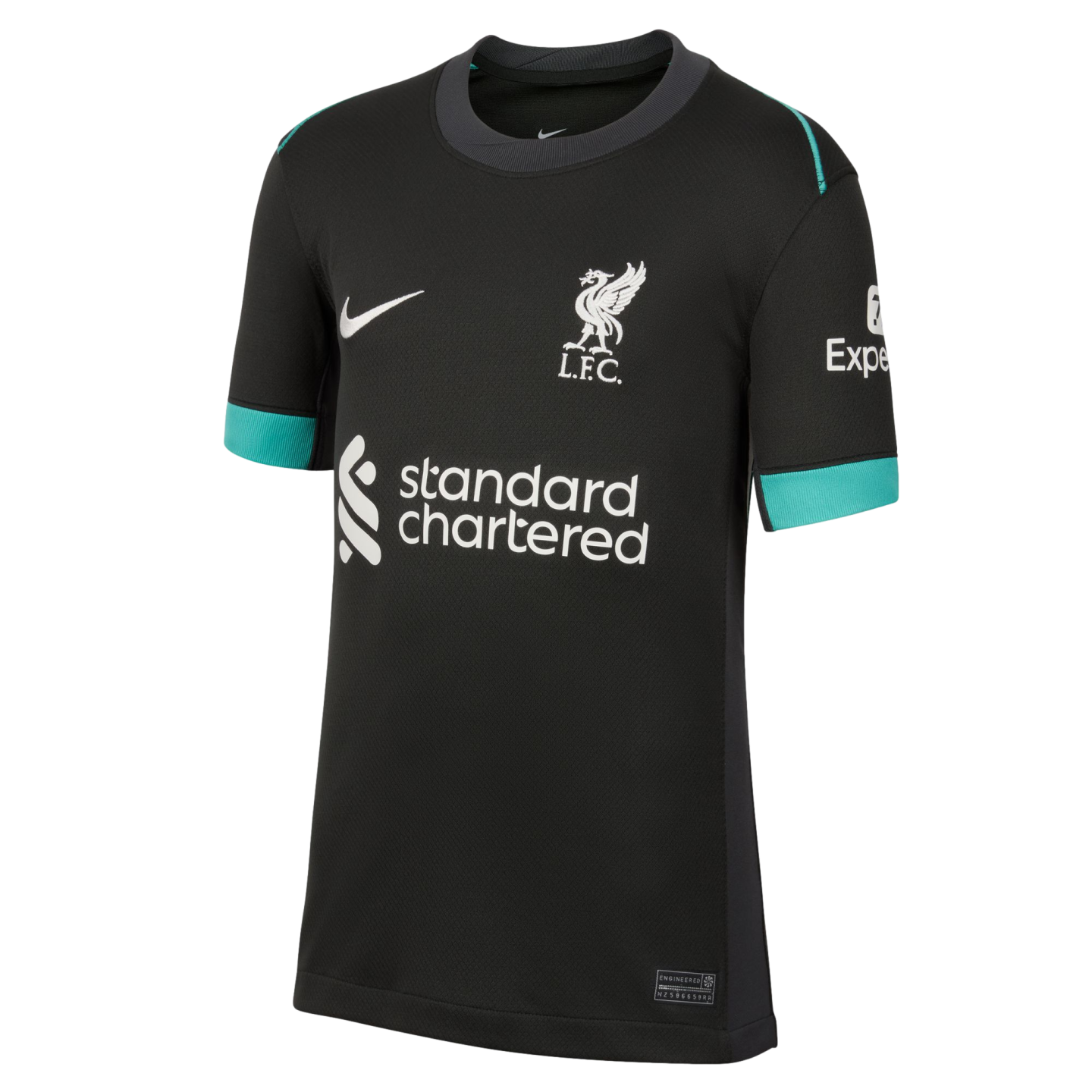 Camiseta de visitante juvenil Nike Liverpool 24/25