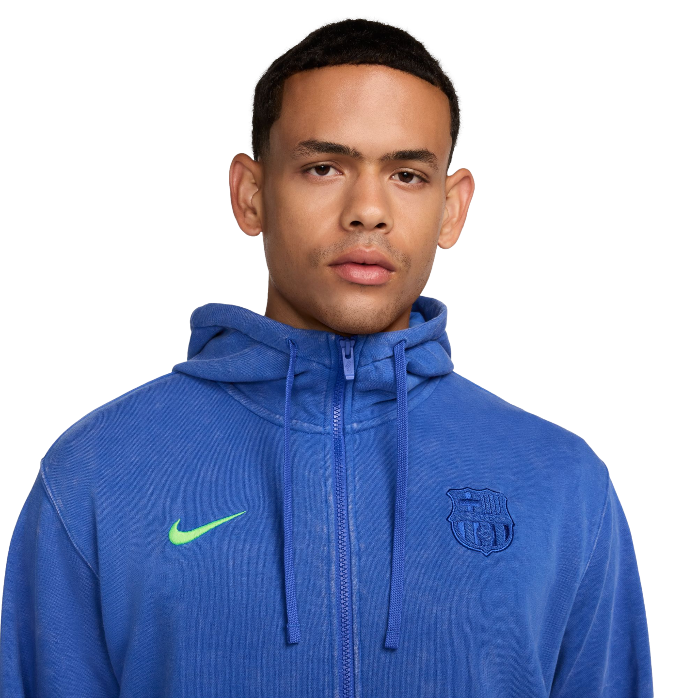 Nike Barcelona Club French Terry Full Zip Hoodie