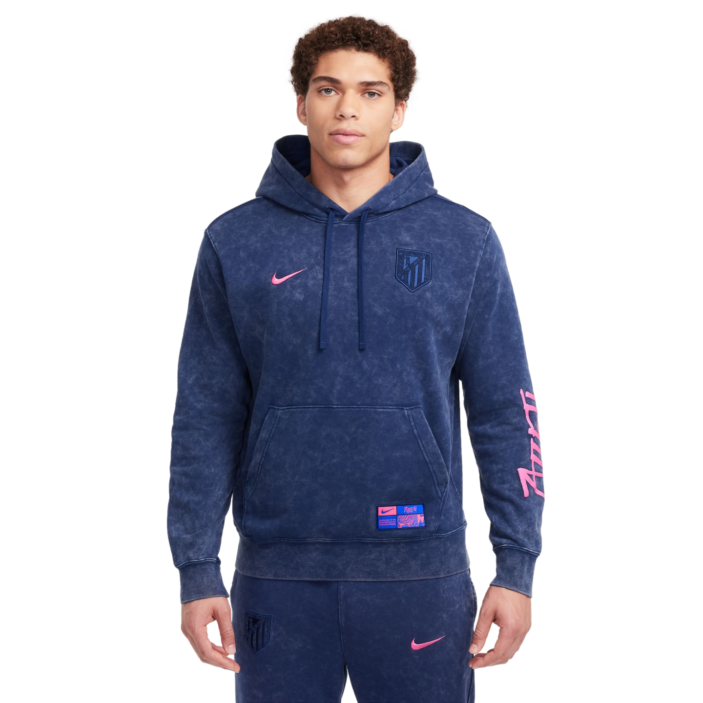 Nike Atletico Madrid Club Pullover Hoodie