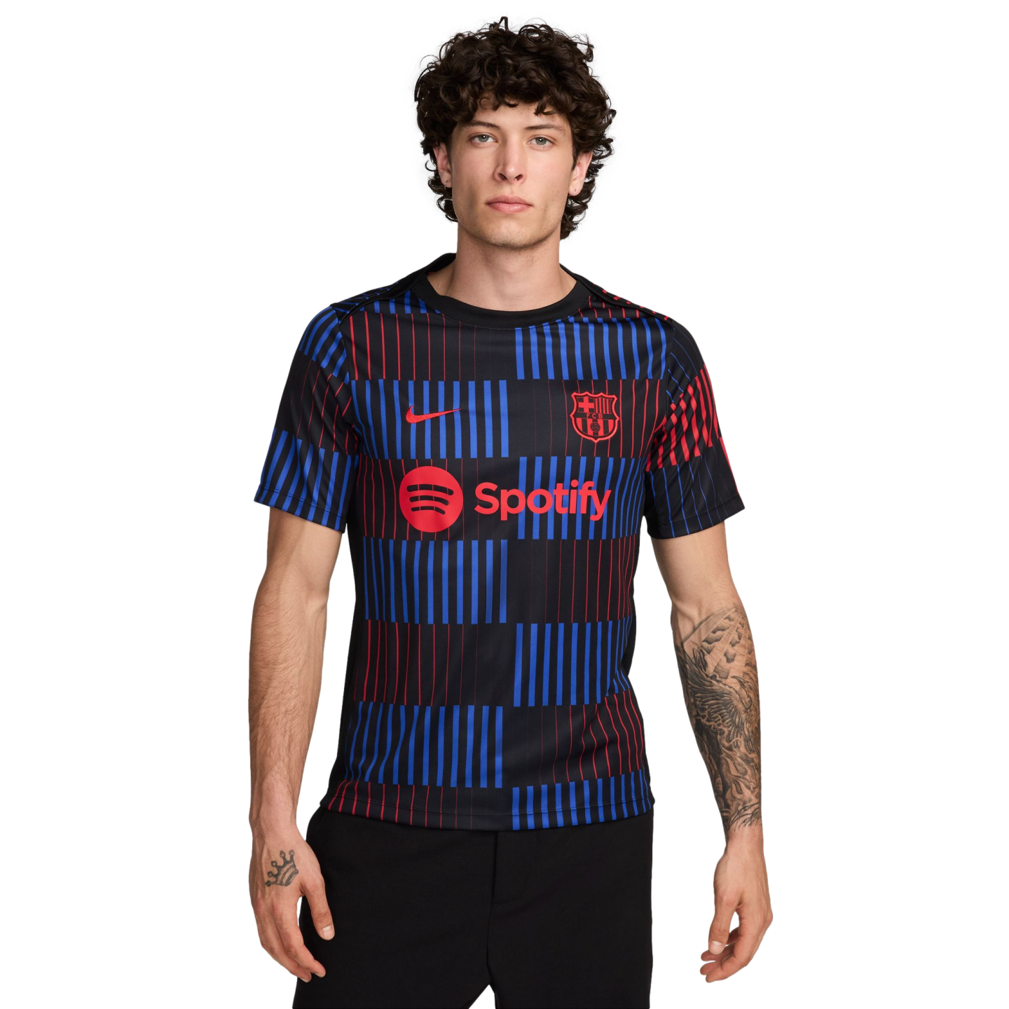 Camiseta de visitante prepartido Nike Barcelona Academy Pro