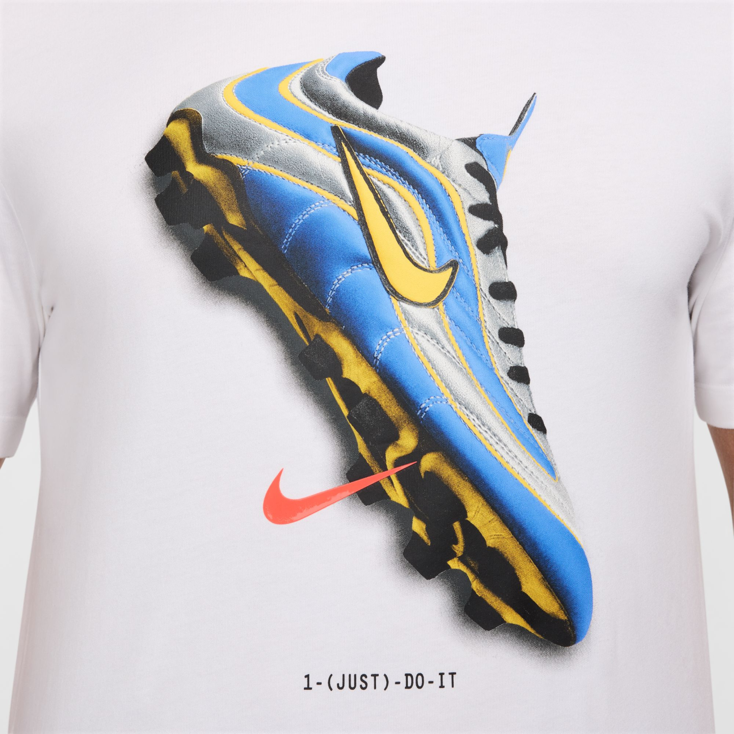 Nike Soccer Shoe Tee - White Nike Soccer Shoe Tee - White