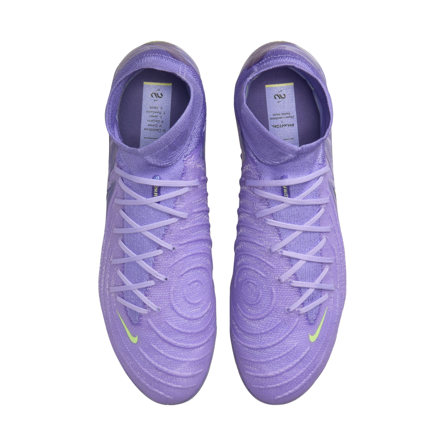 (NIKE-HF1600-500) Botas de fútbol para terreno firme Nike Luna 2 Elite [PURPLE AGATE/BARELY VOLT] (lanzamiento el 5/2/25)