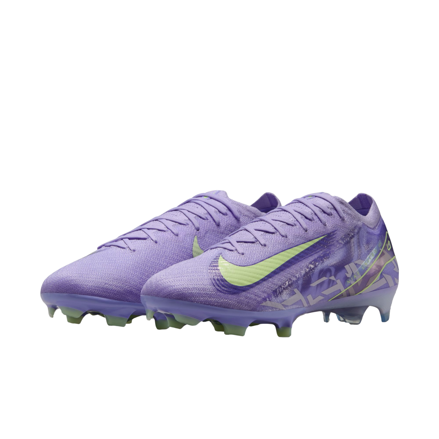 (NIKE-HF1605-500) Botas de fútbol para terreno firme Nike Mercurial Vapor 16 Elite [PURPLE AGATE/BARELY VOLT] (lanzamiento el 5/2/25)