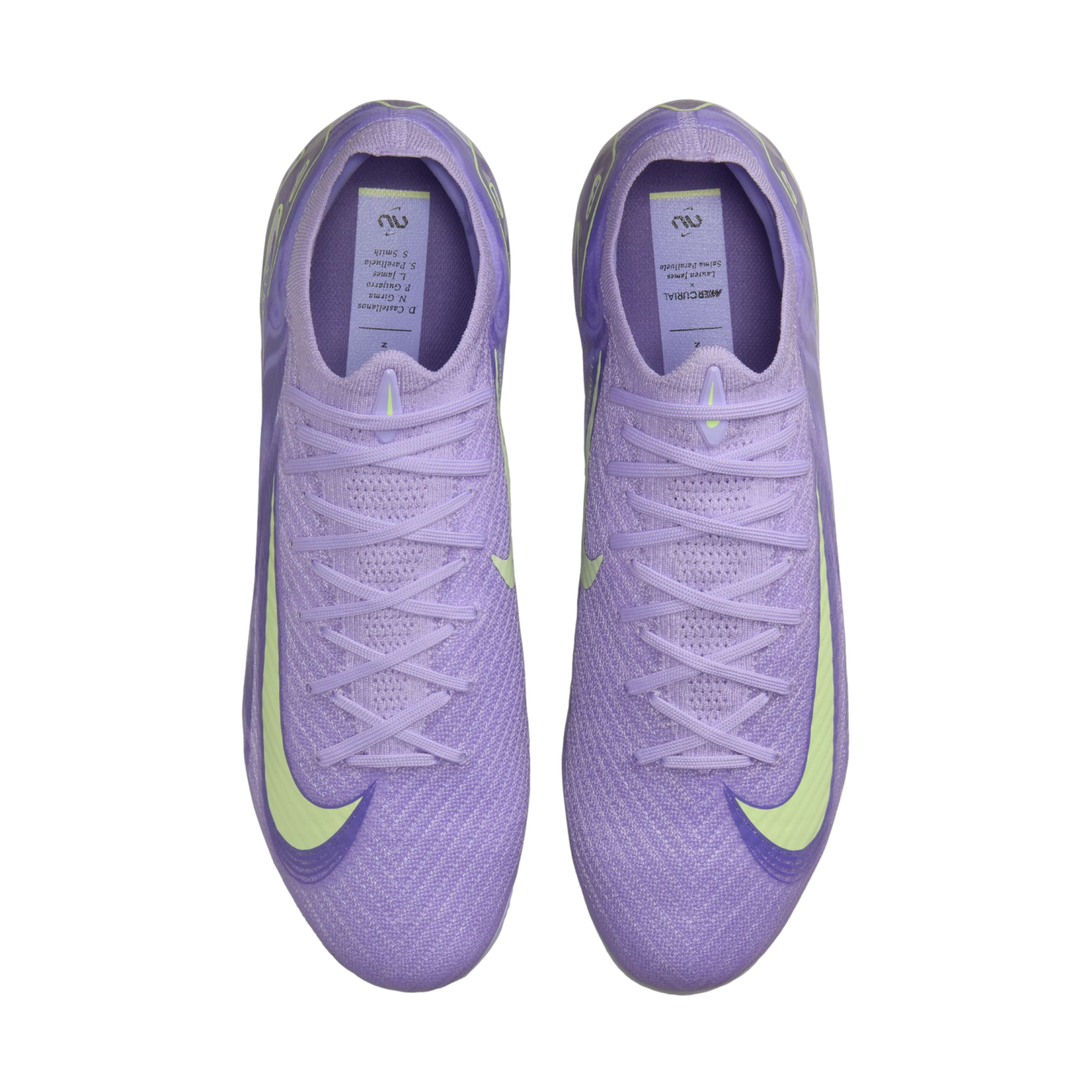 (NIKE-HF1605-500) Botas de fútbol para terreno firme Nike Mercurial Vapor 16 Elite [PURPLE AGATE/BARELY VOLT] (lanzamiento el 5/2/25)