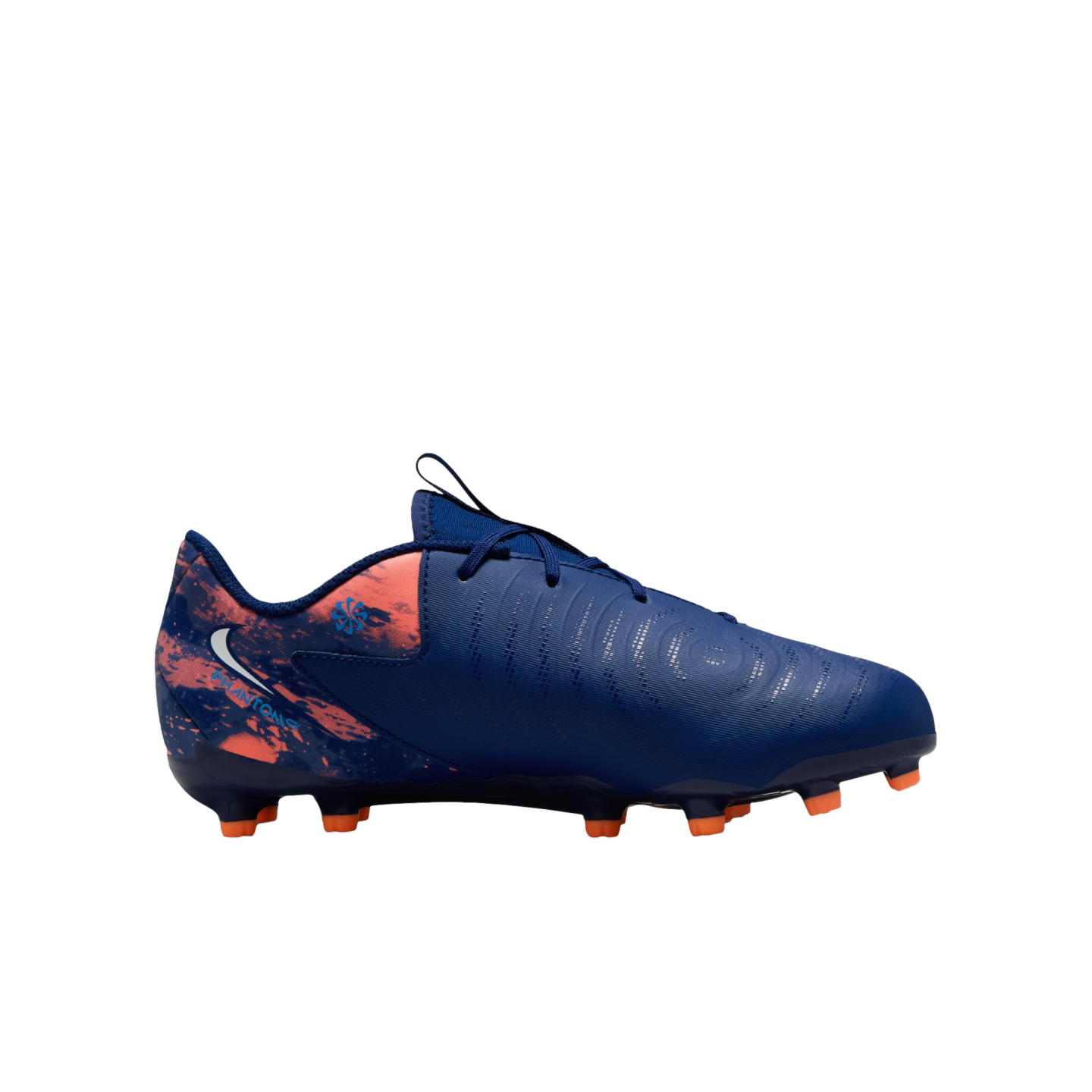 Botas de fútbol para terreno firme para jóvenes Nike Phantom GX II Academy EH Haaland