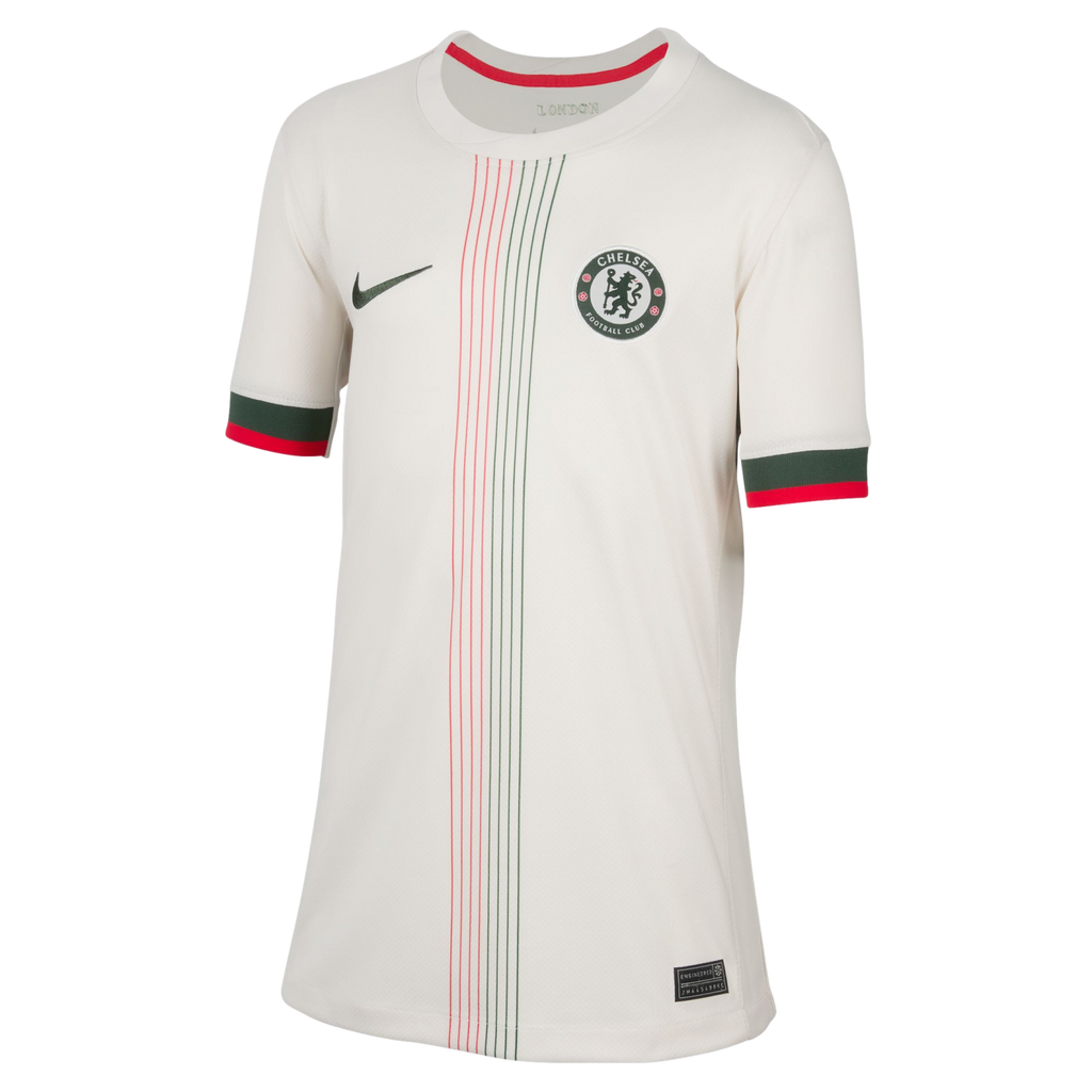 Nike Chelsea 25/26 Youth Away Jersey Soccer HJ5284-031 Grey