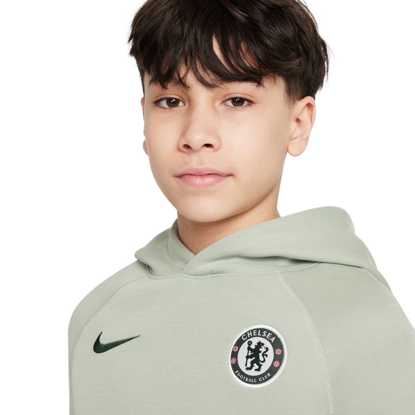 Nike Chelsea Tech Fleece Youth Pullover Hoodie