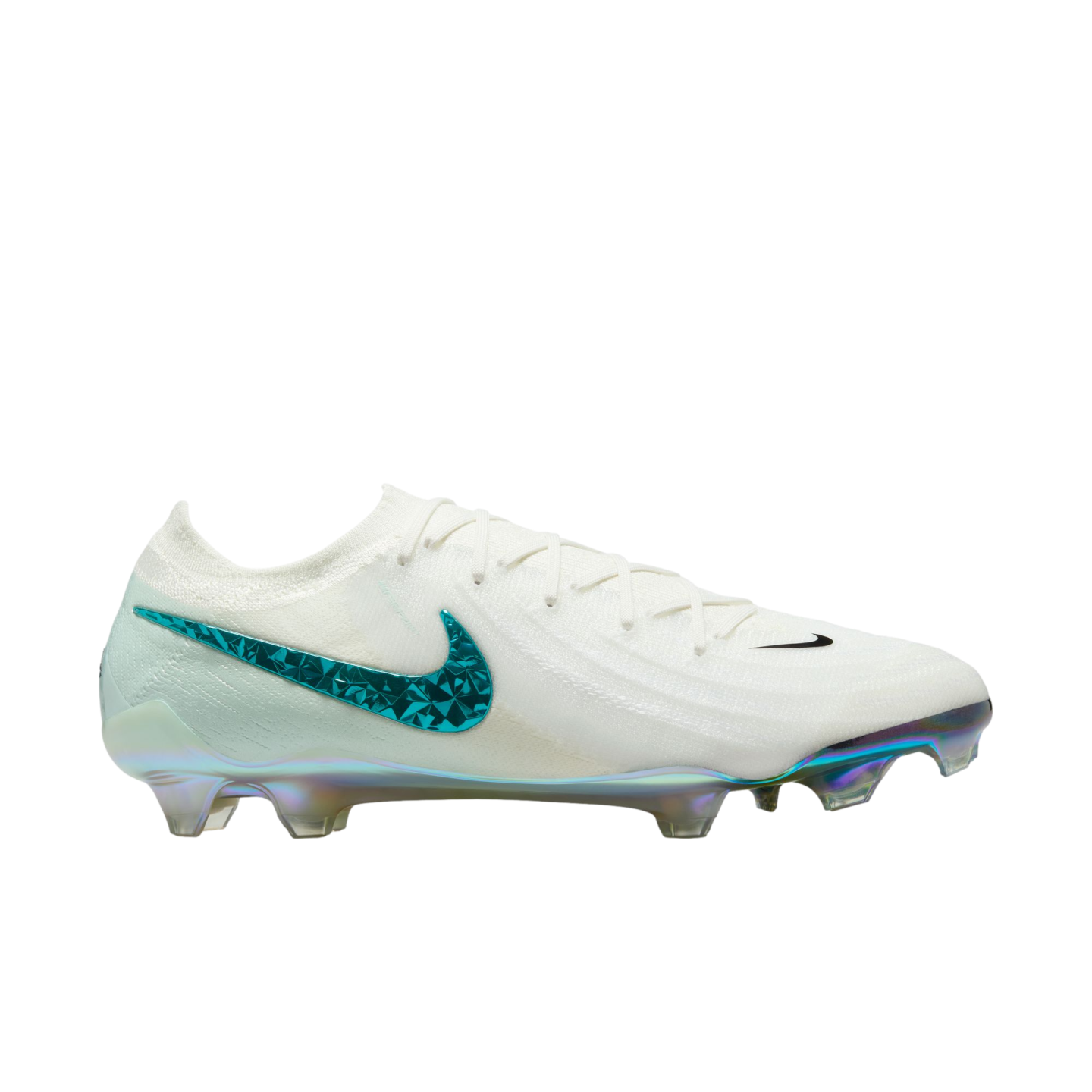 (NIKE-HV4890-100) Botas de fútbol para terreno firme Nike Phantom GX 2 Elite LV8 [BLANCO/MULTICOLOR] (lanzamiento el 10/3/25)