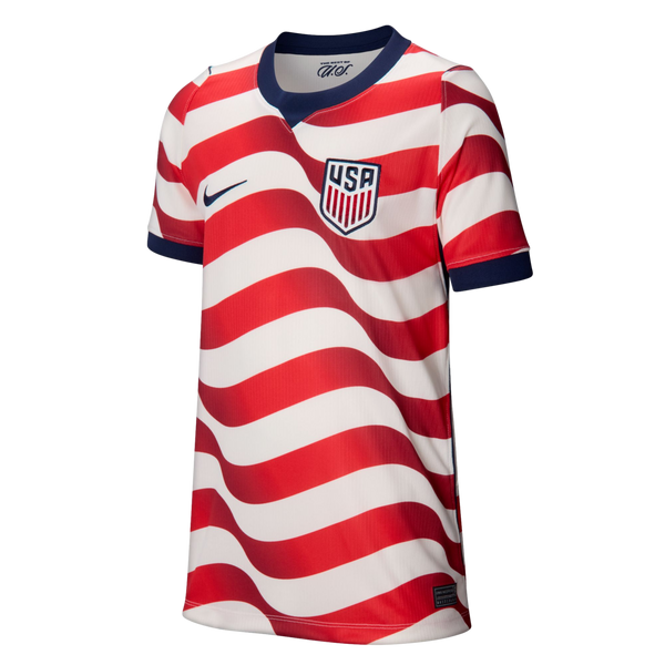 Nike USA 2026 Youth Home Jersey Soccer IB5880-133 White