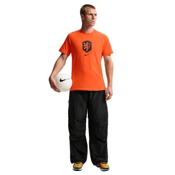 Netherlands Crest Tee Soccer IH2189-819 Orange