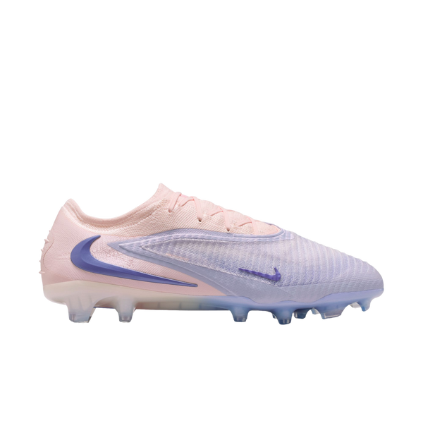 Nike Phantom サッカーシューズ アクア/ホワイト/パープル Nike Phantom 6 Low Elite LV8 Firm Ground Cleats Soccer IO8217-008 Grey